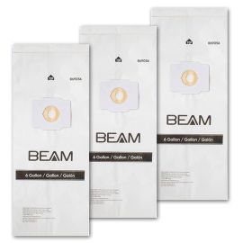 Beam B69056 6-Gallon Micro Lined Central Vacuum Paper Bags