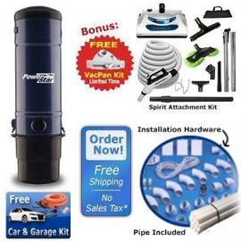 PowerStar Central Vacuum All In One Elite Package