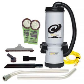 ProTeam MegaVac Backpack Vacuum With Blower/Hard Surface Kit 105896