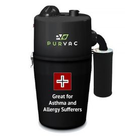 Purvac Great White Allergy Central Vacuum System 