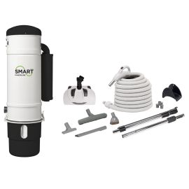 Smart SMP700 Central Vacuum & SMKIT4 Premium Combo Kit 