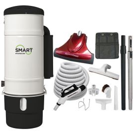 Smart SMP800 Central Vacuum & TurboCat Pro Combo Kit 