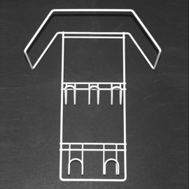 Wire Hose & Tool Storage White 