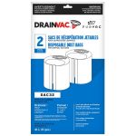 DrainVac SAC-32 Top Fill 9-Gallon Cloth HEPA Type Allergy Bags 