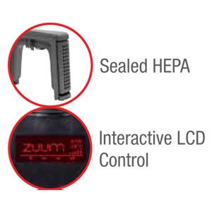 Sealed HEPA and LCD Control